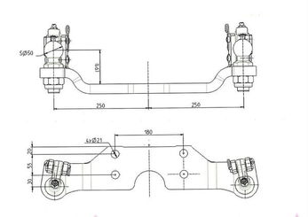 Pièces agricoles - Tracteur pièce adaptable - Direction assistée HS7439-ZL-B
