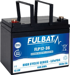 Pièces agricoles - Eclairage - Batterie LITHIUM 12 V 36 Ah