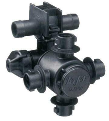 Pièces agricoles - Pièce Pulvérisateur - Porte-buse 4 buses + embout