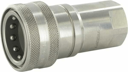 Pièces agricoles - Hydraulique - Raccord rapide femelle 1/4" - 1/4" NPT