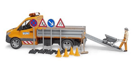 Loisirs - Jouets - MB Sprinter Municipal avec chauffeur, Module et accessoires son et lumière