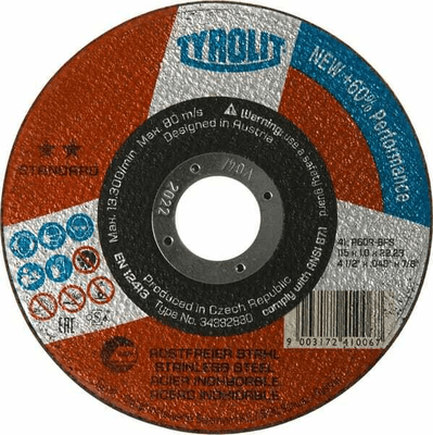 Outils - Outils divers - Disque à couper A60R-BFS standard 115x1,0 mm