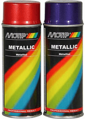 Chimie - Chimie divers - Vernis métallique rouge 400ml