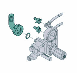 Pièces agricoles - Pièce Pulvérisateur - Kit de raccords VDR 50