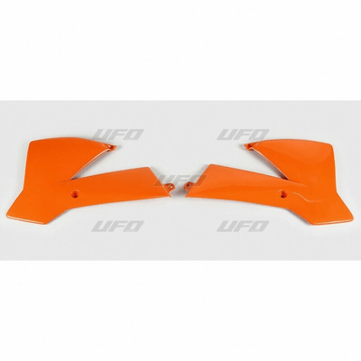 Pièces Quad & Motos - Plastiques - Ouïes de radiateur UFO orange KTM SX65