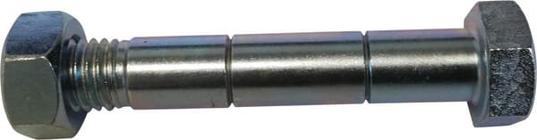 Pièces agricoles - Machines - Boulon de cisaillement avec écrou (25x) M14x82 10,9 TYPE BRUMBY​