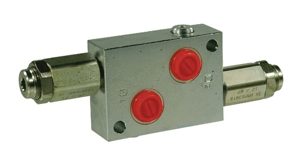 Pièces agricoles - Hydraulique - Clapet de régulation de pression en acier 3/4 BSP