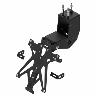 Pièces Quad & Motos - Equipement véhicule - Support de plaque réglable LIGHTECH - Aprilia Dorsoduro 900/1200