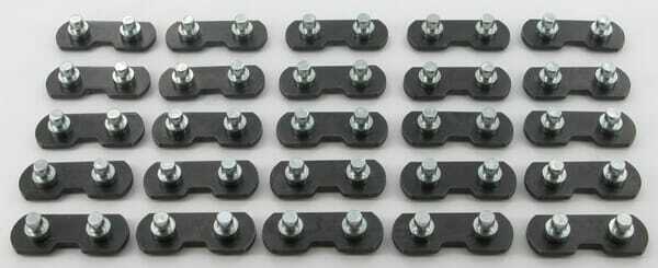 Pièces agricoles - Jardin et forêt pièce adaptable - Maillon attache rapide mâle 3/4" 3,1mm (x 25)
