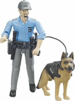 Loisirs - Jouets - Policier avec chien