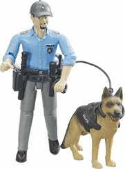 Loisirs - Jouets - Policier avec chien