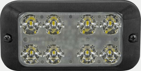 Pièces agricoles - Eclairage - Clignotant 8 LED 12/24V blanc
