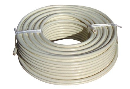 Pièces agricoles - Cloture,Jardin & Sylviculture - CABLE ISOLANT THT Dia 8  20 KV 50 m