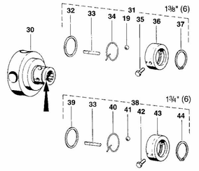 Pièces agricoles - Transmission - Joint P. K64/1
