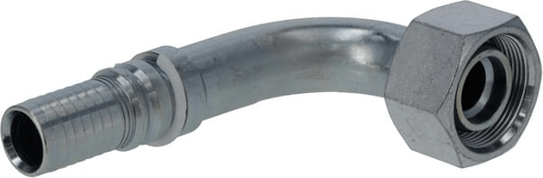 Pièces agricoles - Hydraulique - Raccord à sertir 4SH-DN25-30S-M42x2,0-90°