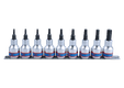 Rail de douilles 1/2" TORX® - 9 pièces