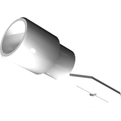 Pièces agricoles - Pièce divers - Onglets isolés bleu 1,5-2,5qmm 6,3x0,8