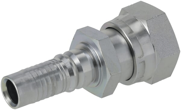 Pièces agricoles - Hydraulique - Raccord à sertir 4SH-DN20-1,7/16" ORFS