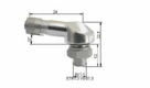 Valve pneumatique alu BIHR Ø8,5mm - x10
