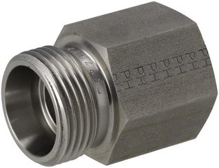 Pièces agricoles - Hydraulique - Raccord à filetage femelle 15L x 3/8" BSP SS