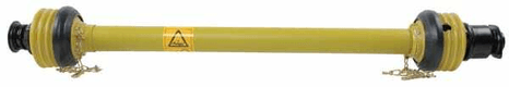 Cardan W300E L: 1010mm avec roue libre, Walterscheid