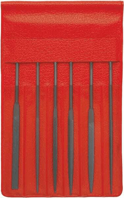 Outils - Outils divers - 6 limes précision T0-140mm
