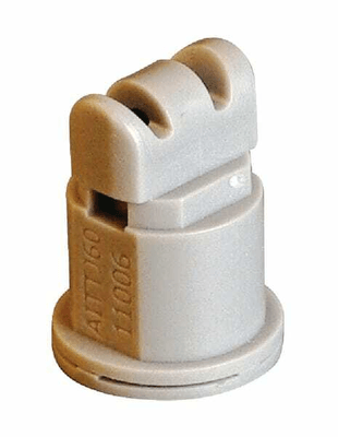 Pièces agricoles - Pièce Pulvérisateur - Buse à double injection d'air AITTJ 110° 06 gris plastique TeeJet