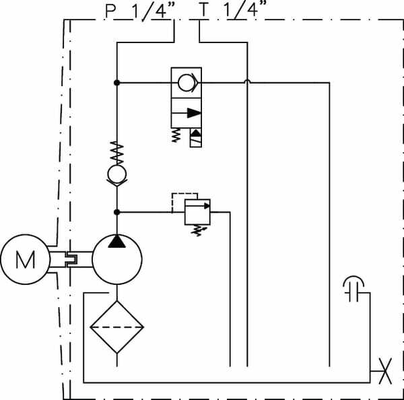 Pièces agricoles - Hydraulique - MPP 24VDC 2100W 5Ltr 3.2cc