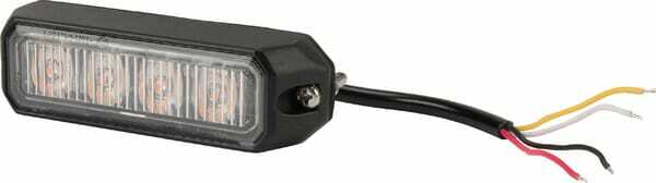 Pièces agricoles - Eclairage - Avertisseur flash LED orange 4x3W 12/24V
