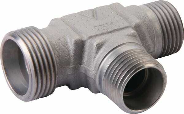 Pièces agricoles - Hydraulique - Té 15L-12L-12L