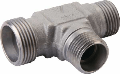 Pièces agricoles - Hydraulique - Té 15L-12L-12L