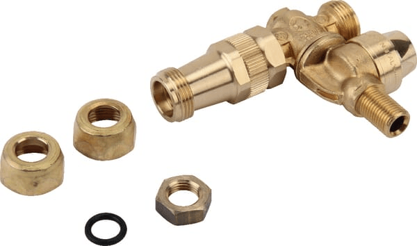 Pièces agricoles - Pièce Pulvérisateur - Bouchon double buse M62 Ø18 + 1