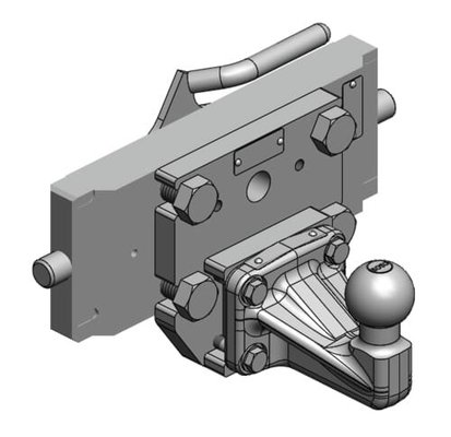 Pièces agricoles - Tracteur pièce adaptable - K50 boule d'attelage 310 mm