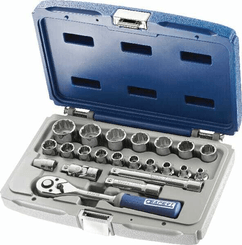 Outils - Outils divers - Compo. douilles 3/8" - 22 pcs