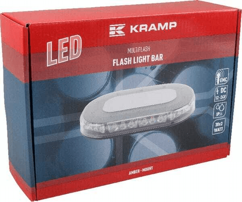 Pièces agricoles - Eclairage - Rampe lumineuse mini-rampe LED magnétique 3x30W