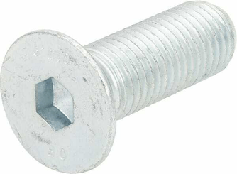 Pièces agricoles - Fasteners - Vis tête fraisée hexagonale creuse M20x60 10.9 zi