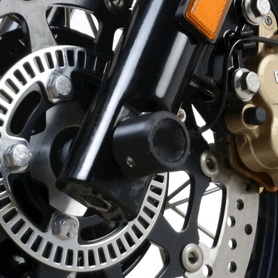 Pièces Quad & Motos - Equipement véhicule - Protection de fourche R&G RACING noir Royal Enfield