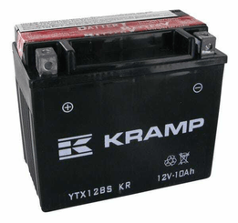 Pièces agricoles - Eclairage - Batterie 12V 10Ah 185A avec pack d'acide Kramp