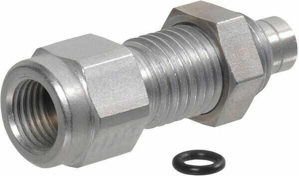 Pièces agricoles - Hydraulique - Raccord passe-cloison 1/4"