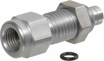 Pièces agricoles - Hydraulique - Raccord passe-cloison 1/4"