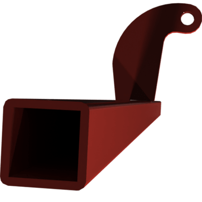 Pièces agricoles - Pièce divers - Support de dent nivelleuse droit