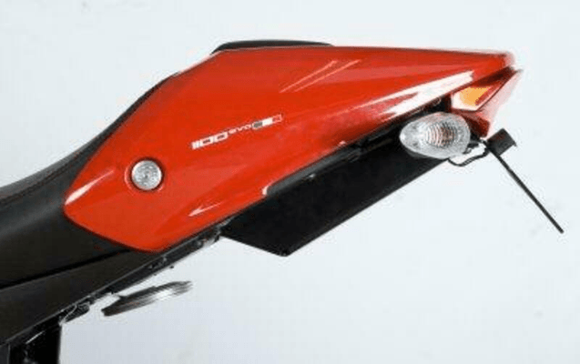 Pièces Quad & Motos - Equipement véhicule - Support de plaque R&G RACING noir Ducati Monster 1100 Evo