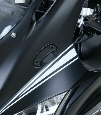 Pièces Quad & Motos - Equipement véhicule - Cache-orifices rétroviseur R&G RACING - noir Kawasaki ZX-10R