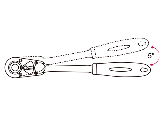 Outils - Outils divers - Cliquet multi-angles