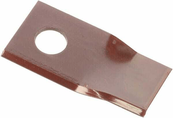 Pièces agricoles - Fenaison & élevage - Couteaux de faucheuse gauche 93 x 47 x 3mm alésage Ø 19mm Kramp