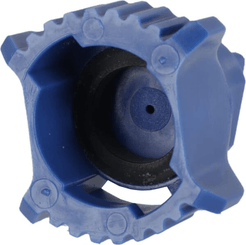 Pièces agricoles - Pièce Pulvérisateur - Jeu de buses à injection d'air (8 pièces) RDX 120° 03 bleu