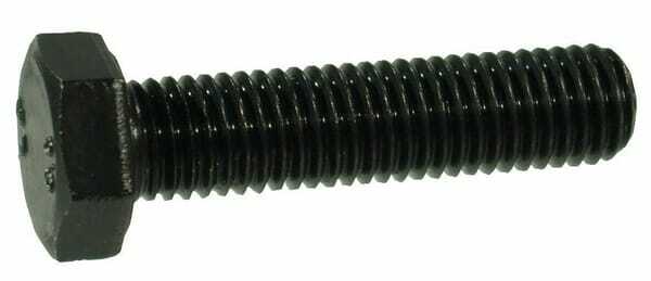 Pièces agricoles - Fasteners - Boulon hexagonal entièrement fileté M8x10 8.8noir