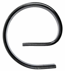 Pièces agricoles - Travail du sol - Ressort de soutien 32mmx10mm Bore Ø 13mm