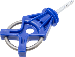 Pièces agricoles - Cloture,Jardin & Sylviculture - Isolateur de porte X³ bleu inoxydable (6x)