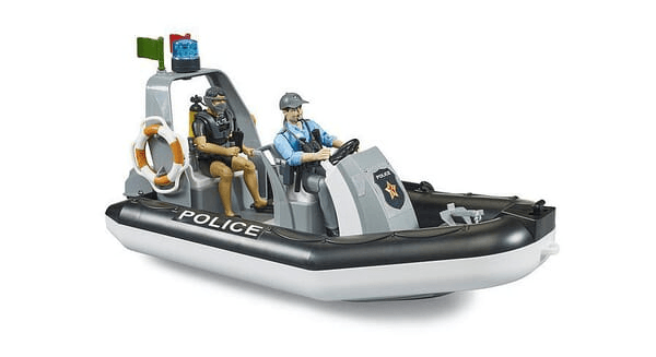 Loisirs - Jouets - Bateau gonflable de la police bworld